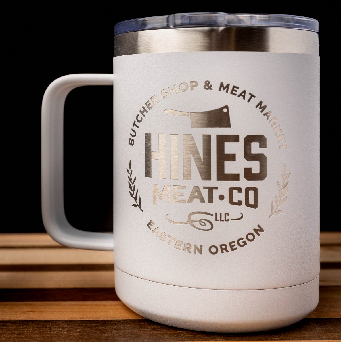 HINES MEAT CO. TRAVEL MUG