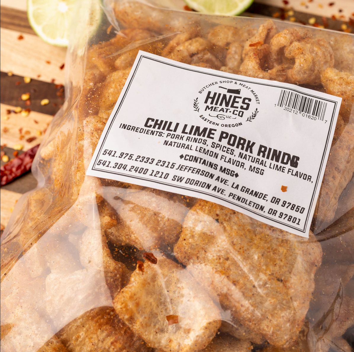 CHILLI LIME PORK RINDS