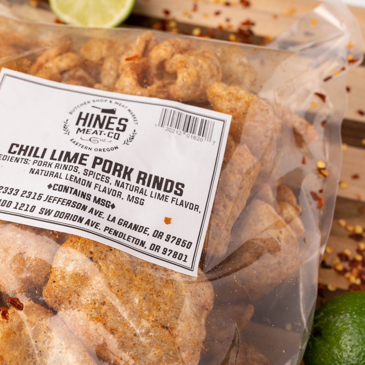 CHILLI LIME PORK RINDS