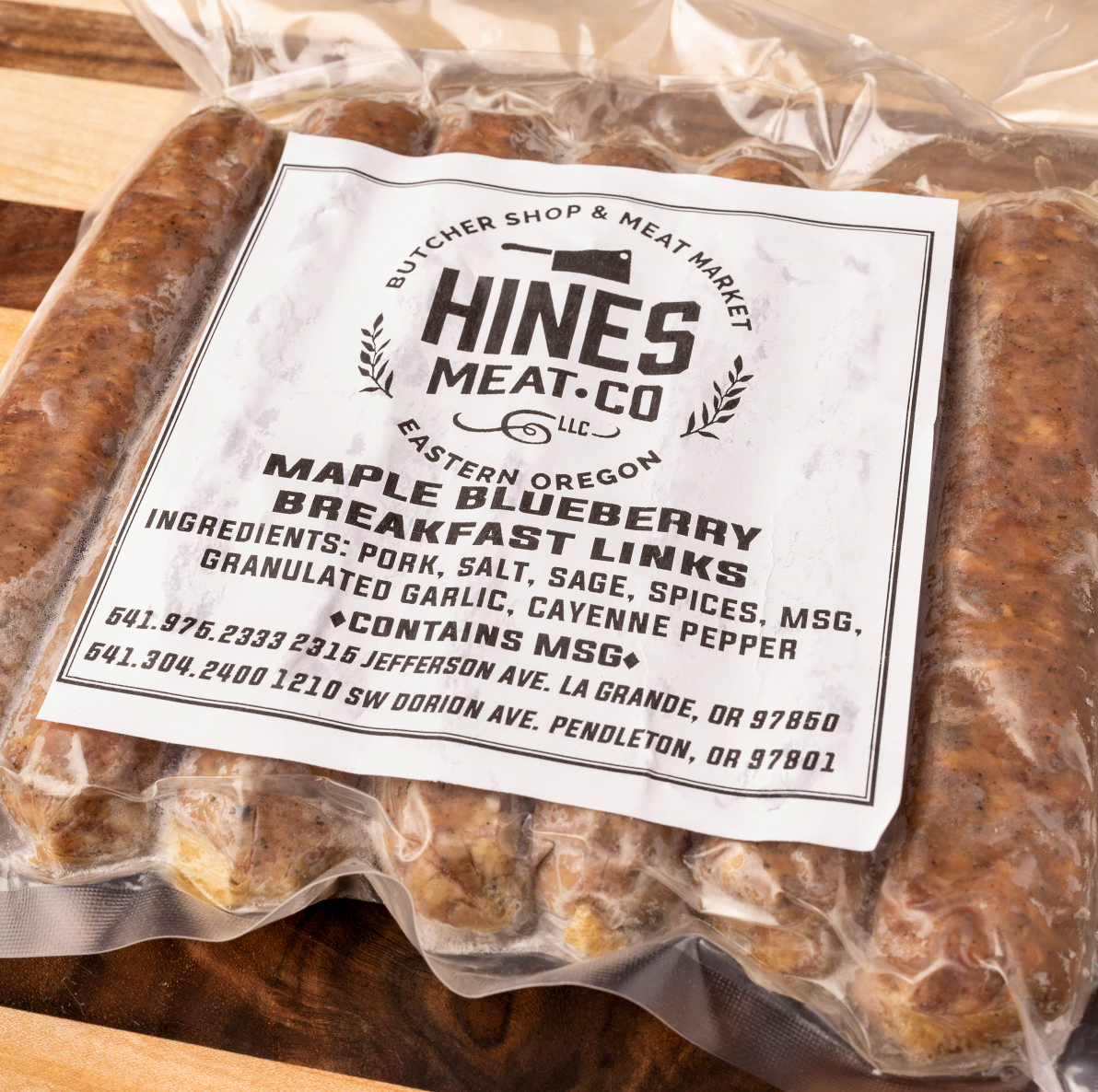 MAPLE BLUEBERRY BREAKFAST LINK
