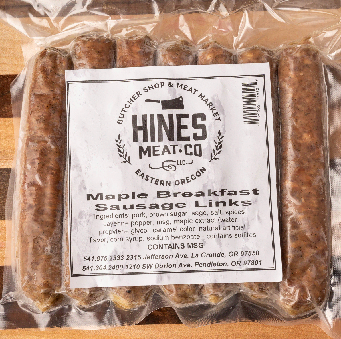 MAPLE BREAKFAST SAUSAGE LINK