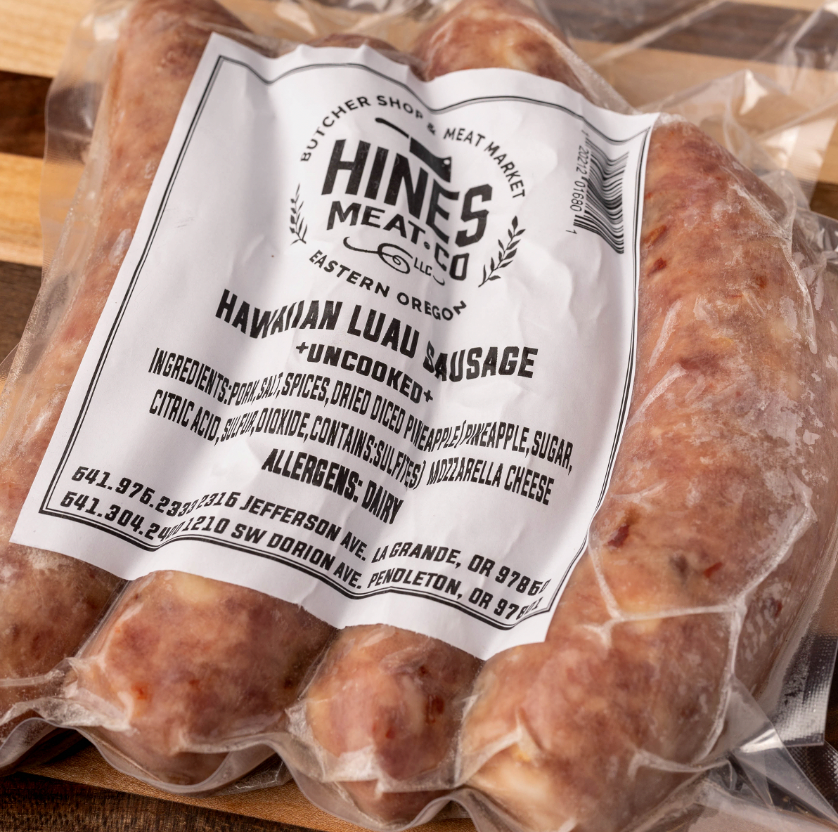 HAWAIIAN LUAU FRESH SAUSAGE