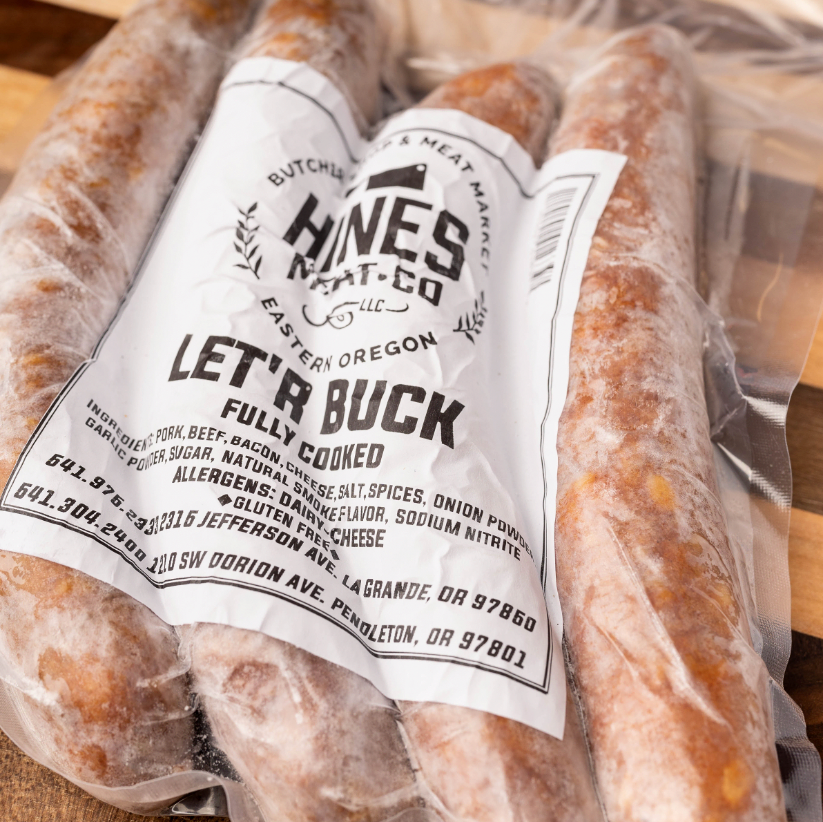 LET 'R BUCK SMOKED SAUSAGE