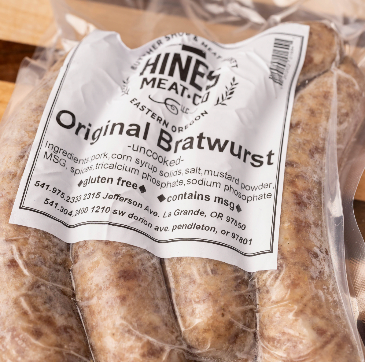 HINES ORIGINAL BRATWURST