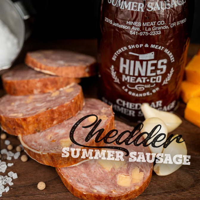 CHEDDAR CHEESE SUMMER SAUSAGE