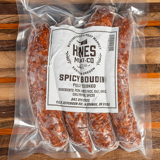 SPICY BOUDIN SMOKED SAUSAGE