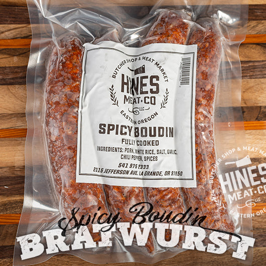 SPICY BOUDIN SMOKED SAUSAGE